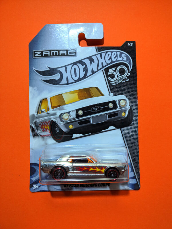 '67 Ford Mustang Coupe (50th Anniversary ZAMAC Flames Series - 2018)