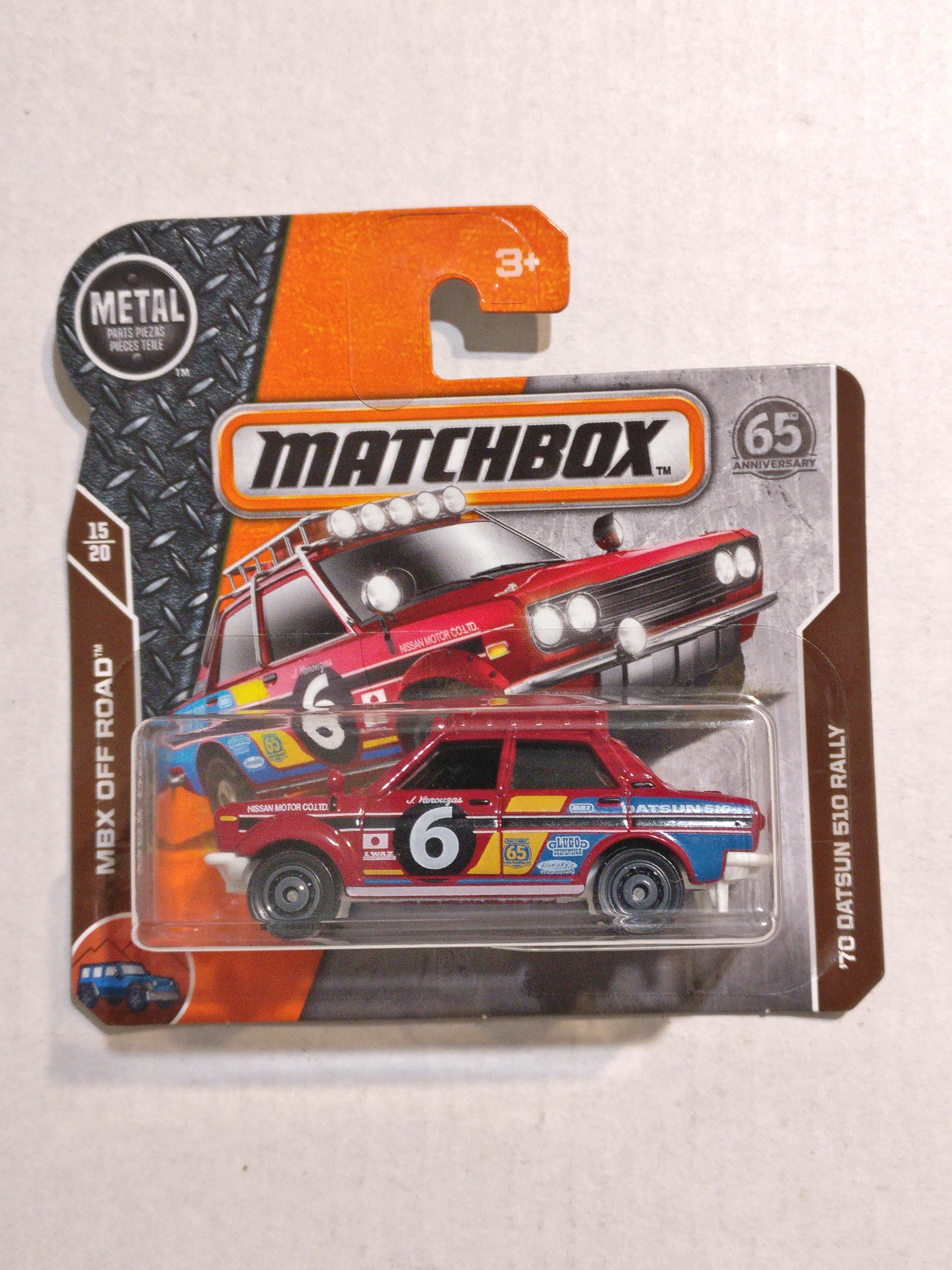 matchbox datsun rally