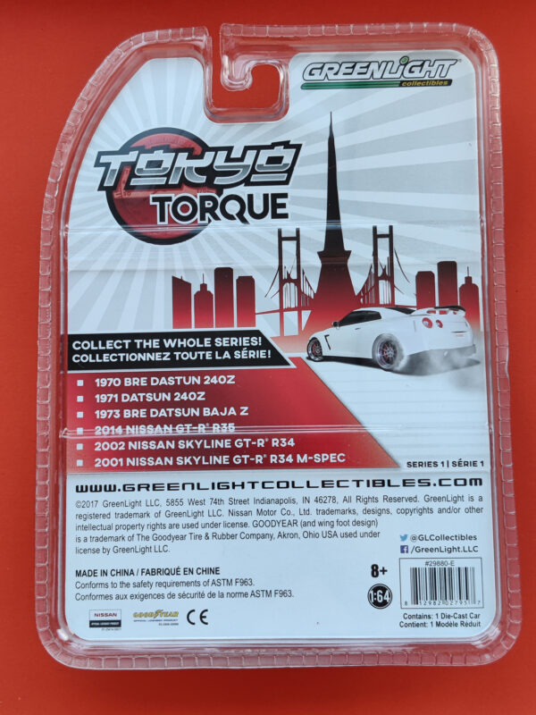 '02 Nissan Skyline GT-R R34 (Tokyo Torque Series 1 - 2017)