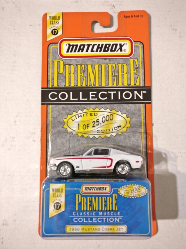 '68 Ford Mustang Cobra Jet (Premiere Collection (Classic Muscle): World Class Series 17 - 1998)