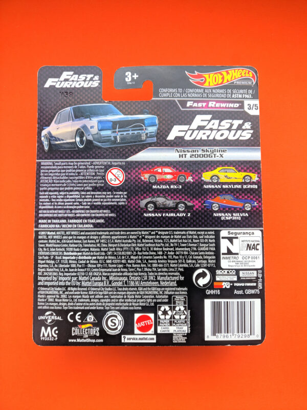 Nissan Skyline HT 2000GT (Fast & Furious Premium Series: Fast Rewind - 2019)