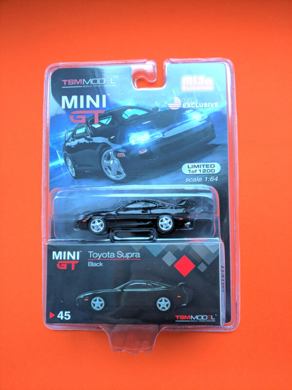 Toyota Supra (JZA80) (Black, LHD, USA Exclusive - 2020)