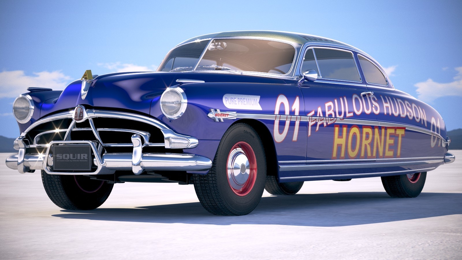 hudson hornet car parking multiplayer