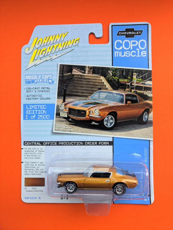 '70 COPO Chevy Camaro RS/Z28 (Muscle Cars U.S.A.: Chevrolet COPO Muscle - 2020 Release 2 Set A)