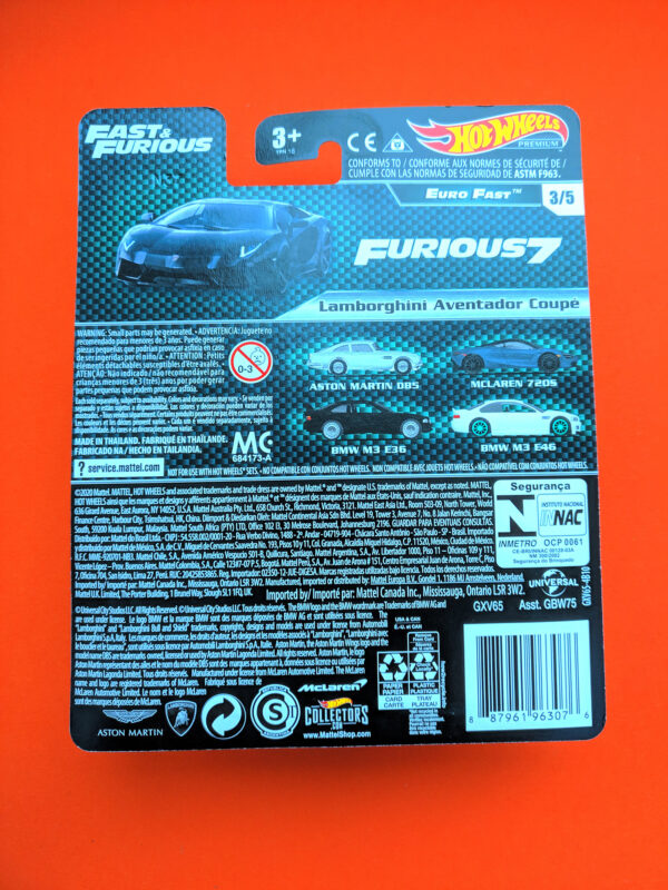 Lamborghini Aventador Coupé (Fast & Furious Premium Series: Euro Fast - 2020)