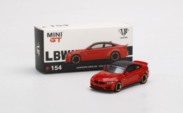 LB★WORKS BMW M4 (Red w/ Copper Wheel, LHD, USA Exclusive - 2020)