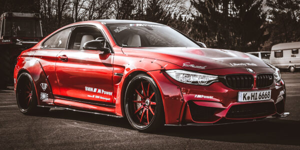 LB★WORKS BMW M4 (Red w/ Copper Wheel, LHD, USA Exclusive - 2020)