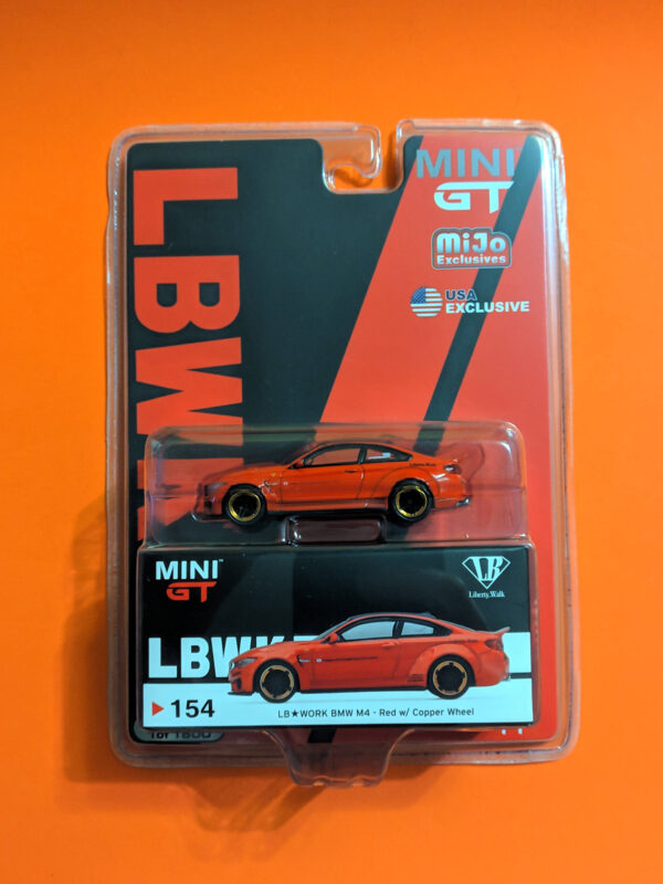 LB★WORKS BMW M4 (Red w/ Copper Wheel, LHD, USA Exclusive - 2020)