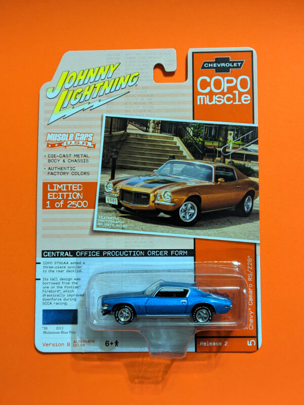 '70 COPO Chevy Camaro RS/Z28 (Muscle Cars U.S.A.: Chevrolet COPO Muscle - 2020 Release 2 Set B)