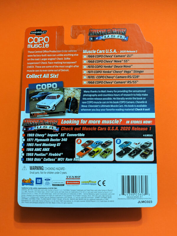 '70 COPO Chevy Camaro RS/Z28 (Muscle Cars U.S.A.: Chevrolet COPO Muscle - 2020 Release 2 Set B)
