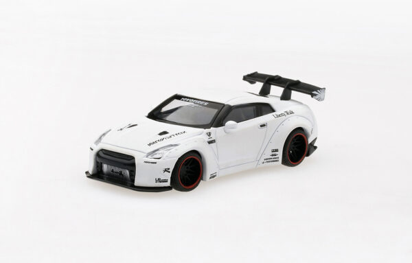 LB★WORKS Nissan GT-R R35 (Type 1, Rear Wing ver. 1, Matte White, LHD - 2019)