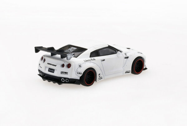 LB★WORKS Nissan GT-R R35 (Type 1, Rear Wing ver. 1, Matte White, LHD - 2019)