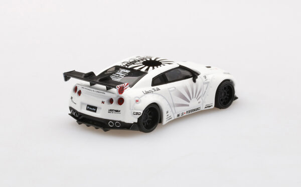 LB★WORKS Nissan GT-R R35 (Type 1, Rear Wing ver. 1+2, White, LHD, USA Exclusive - 2019)