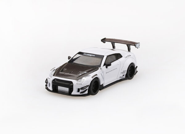 LB★WORKS Nissan GT-R R35 (Type 2, Rear Wing ver. 3, White, LHD, USA Exclusive - 2019)