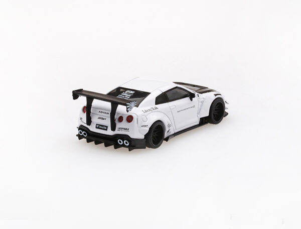 LB★WORKS Nissan GT-R R35 (Type 2, Rear Wing ver. 3, White, LHD, USA Exclusive - 2019)