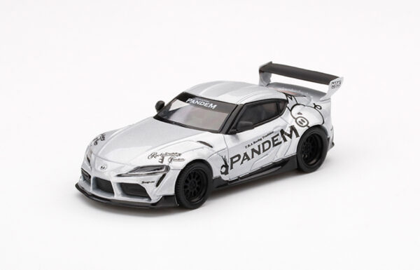 Pandem Toyota GT Supra (v1.0, Silver, LHD - 2021)