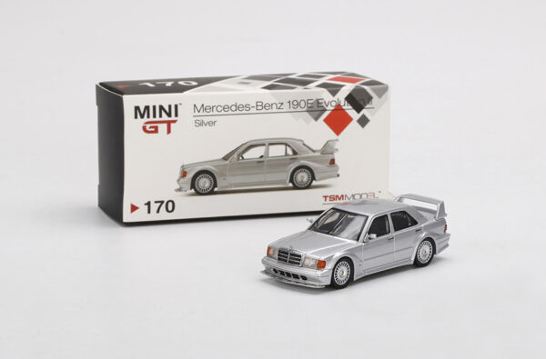 Mercedes-Benz 190E Evolution II (Silver, LHD, USA Exclusive - 2021)