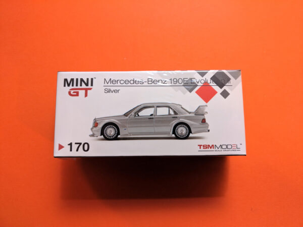 Mercedes-Benz 190E Evolution II (Silver, LHD, USA Exclusive - 2021)
