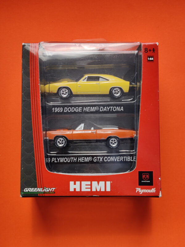 '69 Dodge HEMI Daytona / '69 Plymouth HEMI GTX Convertible (Factory 2-Packs - 2008)