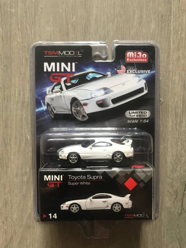 Toyota Supra (JZA80) (Super White, LHD, USA Exclusive - 2019)