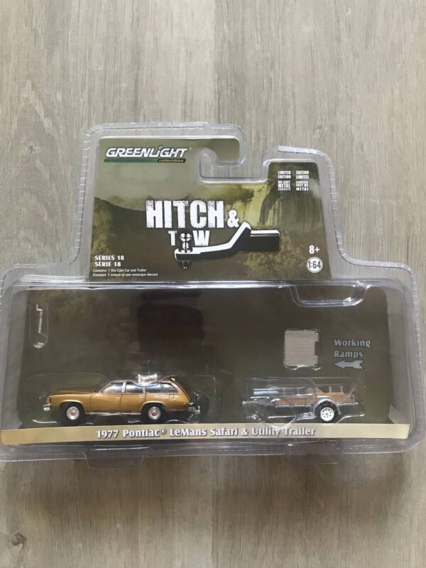 '77 Pontiac LeMans Safari and Utility Trailer (Hitch & Tow Series 18 - 2019)