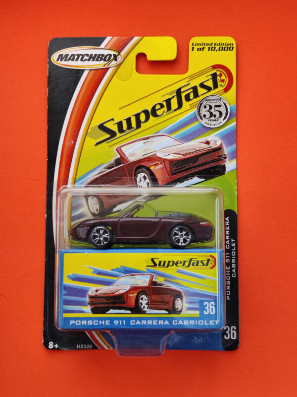 Porsche 911 Carrera Cabriolet (Superfast Series: 35th Anniversary - 2004)