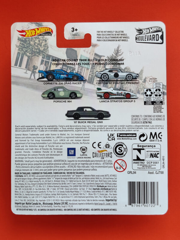 '87 Buick Regal GNX (Hot Wheels Boulevard - 2021)