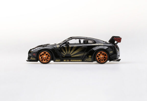 LB★WORKS Nissan GT-R R35 (Type 1, Rear Wing ver. 1+2, Black w/ Copper Wheel, LHD, USA Exclusive - 2020)