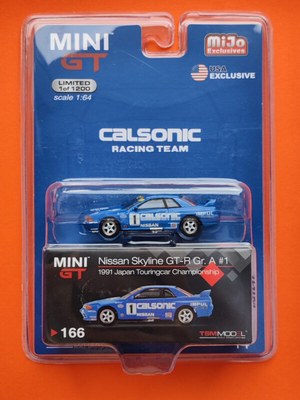 Nissan Skyline GT-R Gr. A (#1, Calsonic, 1991 Japan Touringcar Championship, RHD, USA Exclusive - 2020)