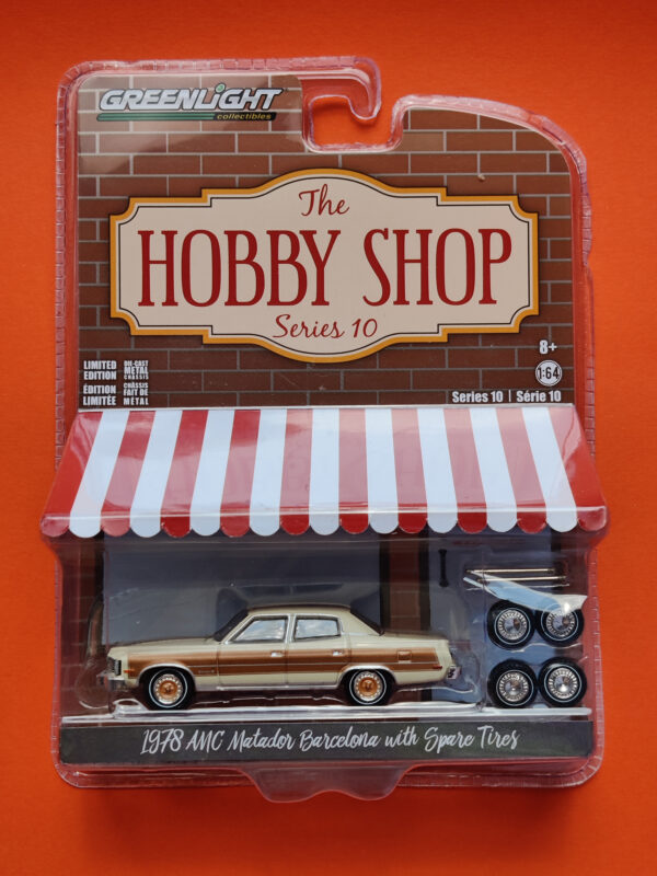 '78 AMC Matador Barcelona with Spare Tires (The Hobby Shop Series 10 - 2020)