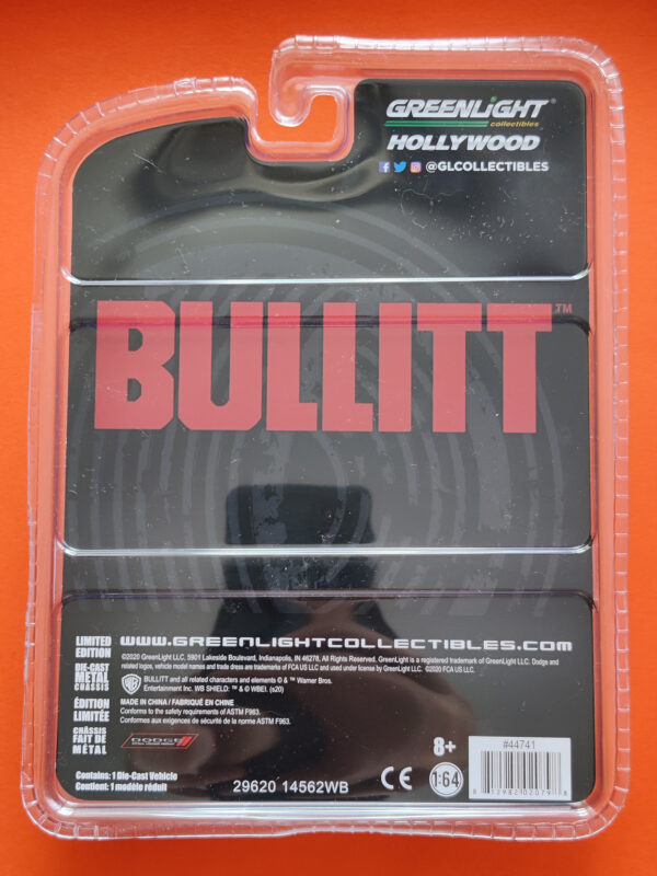 '68 Dodge Charger (Hollywood Series Special Edition: Bullitt - 2020)