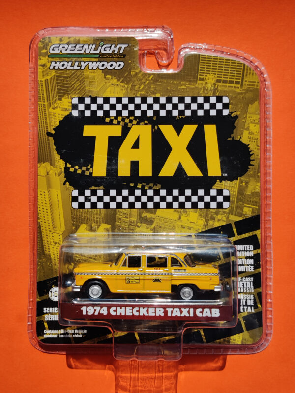 '74 Checker Taxi Cab (Hollywood Series 29 (Taxi (1978-83 TV Series)) – 2020)