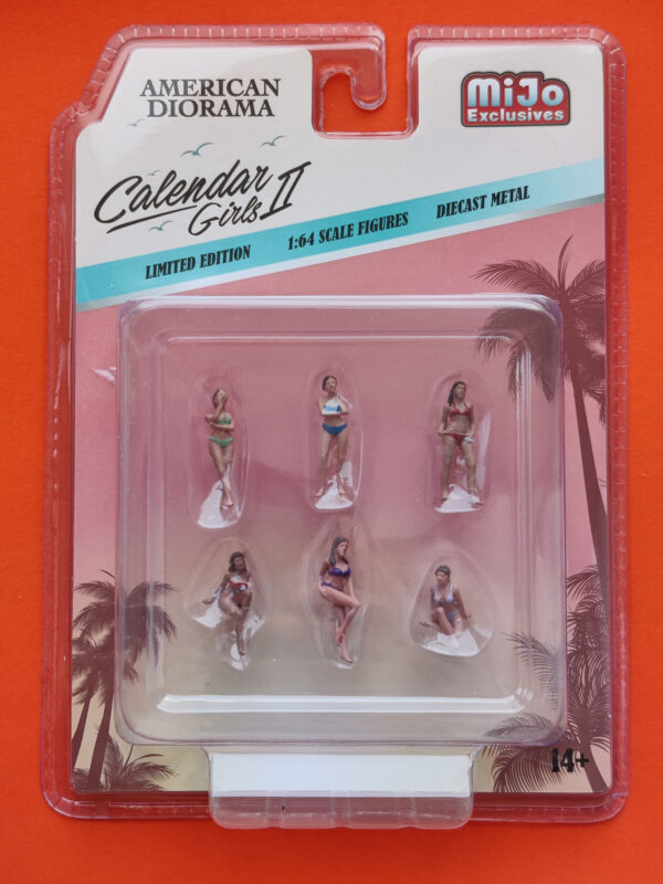 Calendar Girls ll Figures (1/64 Scale Figures: MiJo Exclusives - 2020)