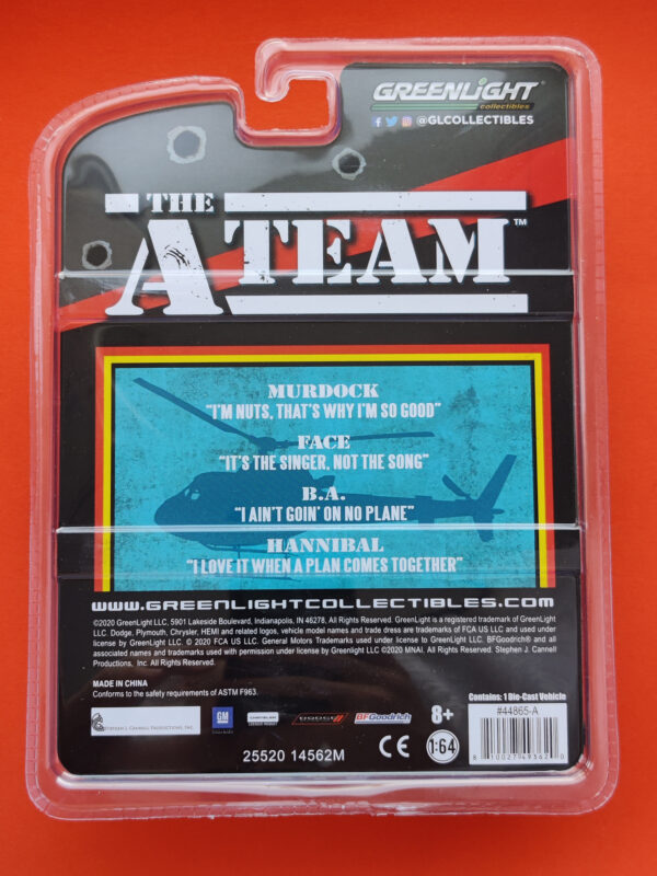 '77 Plymouth Fury (Hollywood Series Special Edition: The A-Team (1983-87 TV Series) - 2020)