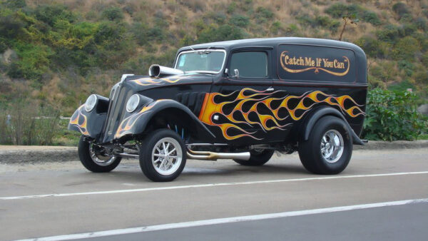 '33 Willys Panel Van (Custom Woodys & Panels - 2002)