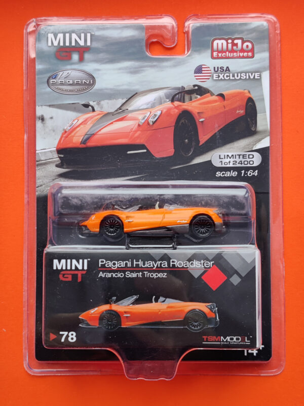 Pagani Huayra Roadster (Arancio Saint Tropez, LHD, USA Exclusive - 2020)