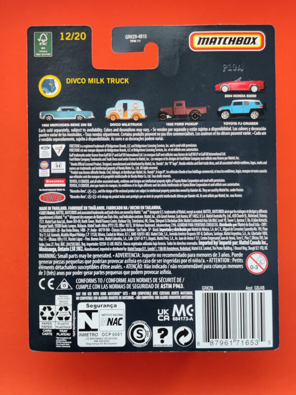 Divco Milk Truck (Matchbox Collectors Series - 2021)