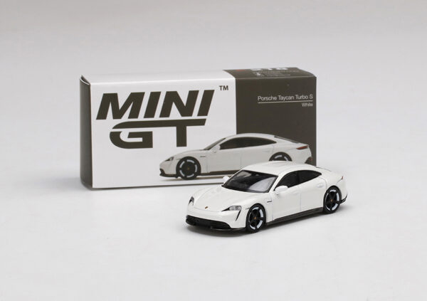 Porsche Taycan Turbo S (White, LHD - 2021)
