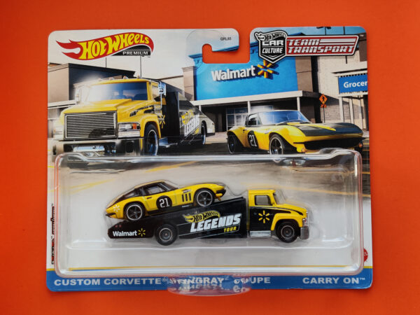 Custom Corvette Stingray Coupe / Carry On (Car Culture: Team Transport Walmart Exclusive - 2021)