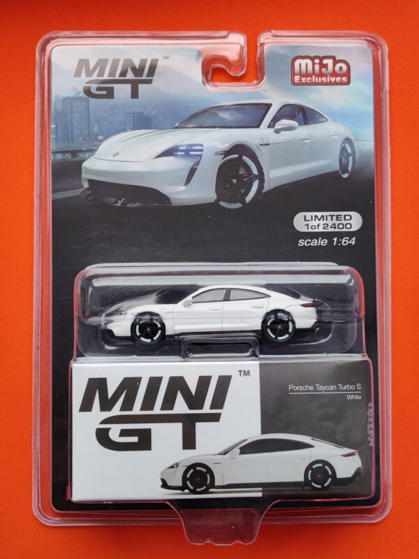 Porsche Taycan Turbo S (White, LHD - 2021)