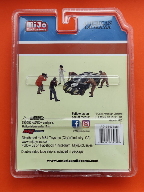 Race Day 1 Figures (1/64 Scale Figures: MiJo Exclusives - 2021)