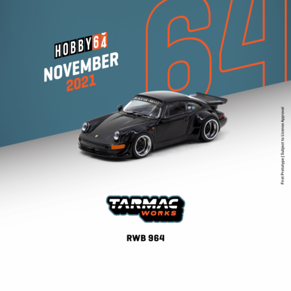 Porsche RWB 964 (Hobby64: Black - 2021)
