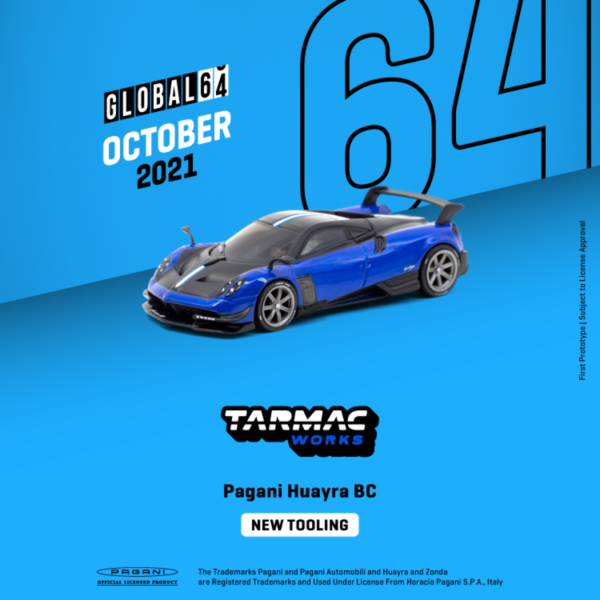 Pagani Huayra BC (Global64: Blue - 2021)
