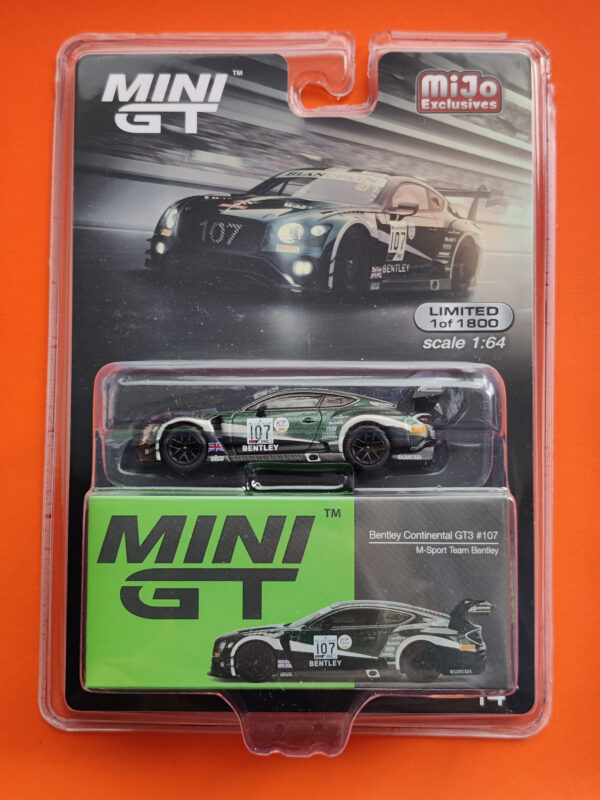 Bentley Continental GT3 (#107, M-Sport Team Bentley 2019 Total 24 Hours of Spa, LHD - 2021)