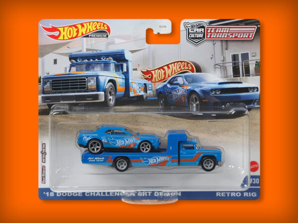 '18 Dodge Challenger SRT Demon / Retro Rig (Car Culture 2021 - Team Transport)