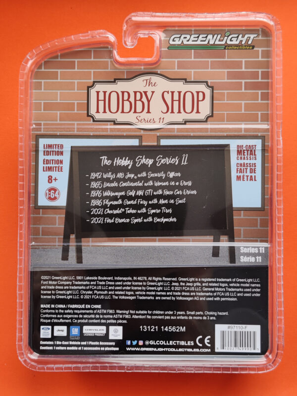 '21 Ford Bronco Sport with Backpacker (The Hobby Shop Series 11 - 2021)