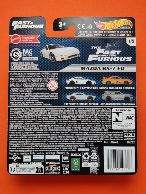 Mazda RX-7 FD (Fast & Furious Premium Series: Mix 1 - 2023)