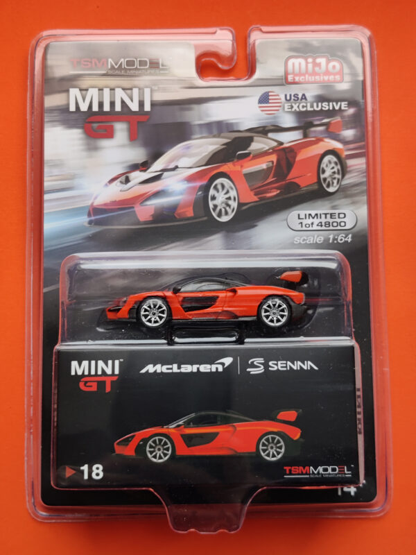 McLaren Senna (Mira Orange, LHD, USA Exclusive - 2019)