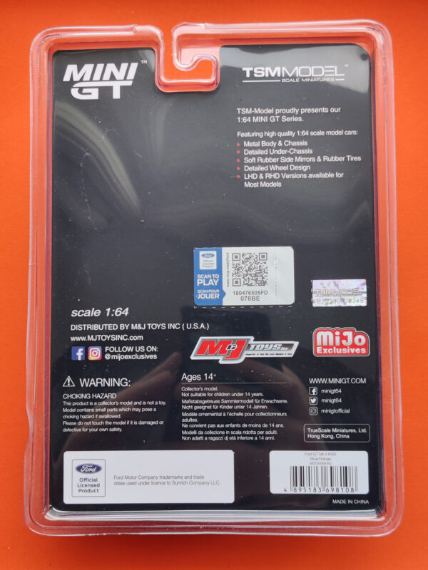 Ford GT Mk II #002 (Blue / Orange - 2021)