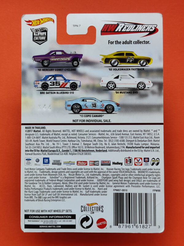 '65 Mercury Comet Cyclone (Car Culture 2017 - RLC Exclusive Car Set: HW Redliners)